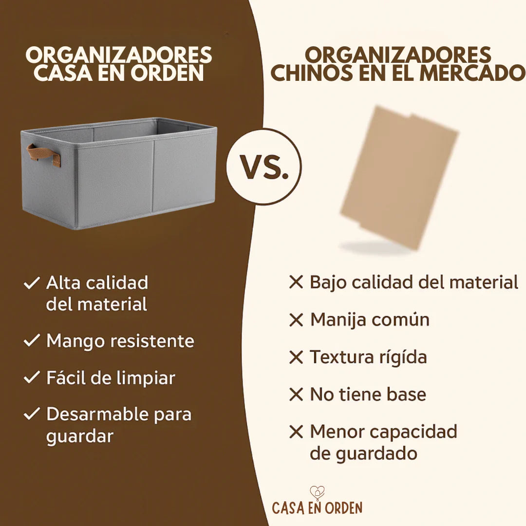 Organizadores de Ropa Plegables (Comprá 1 y lleváte 3)