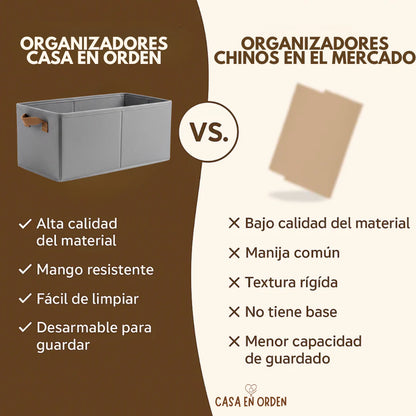 Organizadores de Ropa Plegables (Comprá 1 y lleváte 3)